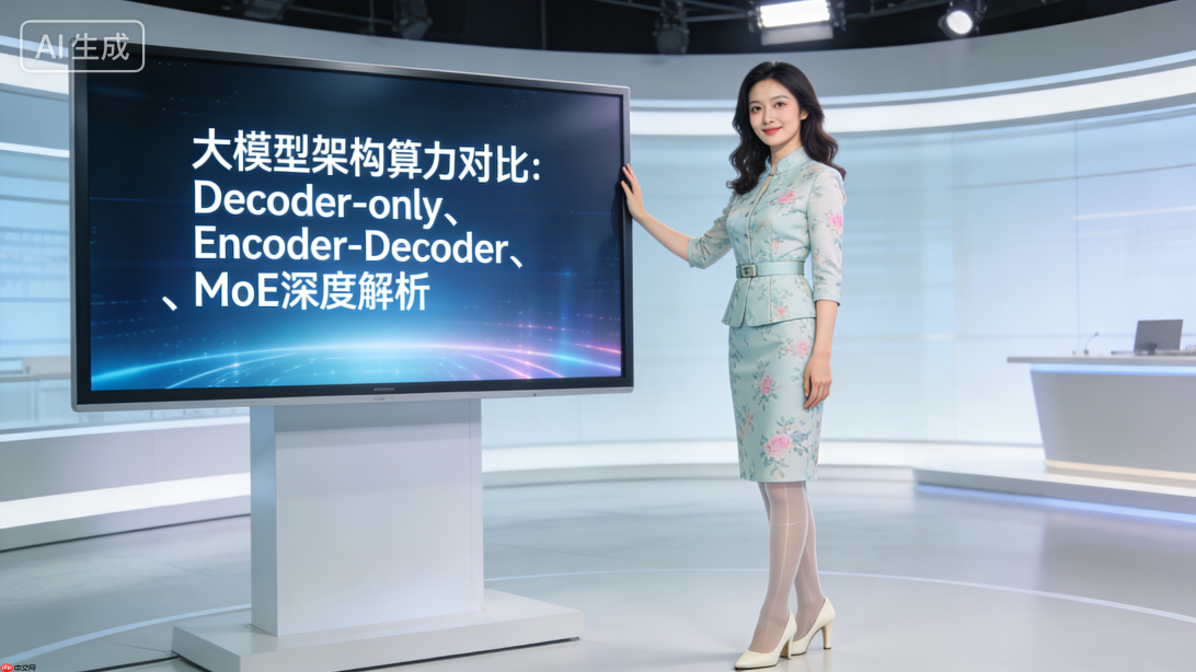 大模型架构算力对比：Decoder-only、Encoder-Decoder、MoE深度解析.71