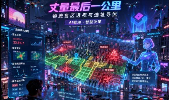 【腾讯位置服务开发者征文大赛】丈量最后一公里：基于腾讯地图的物流盲区透视与选址寻优