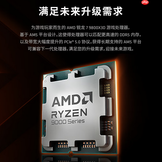 备战五一假期锐龙7 9800X3D处理器畅玩新游利器