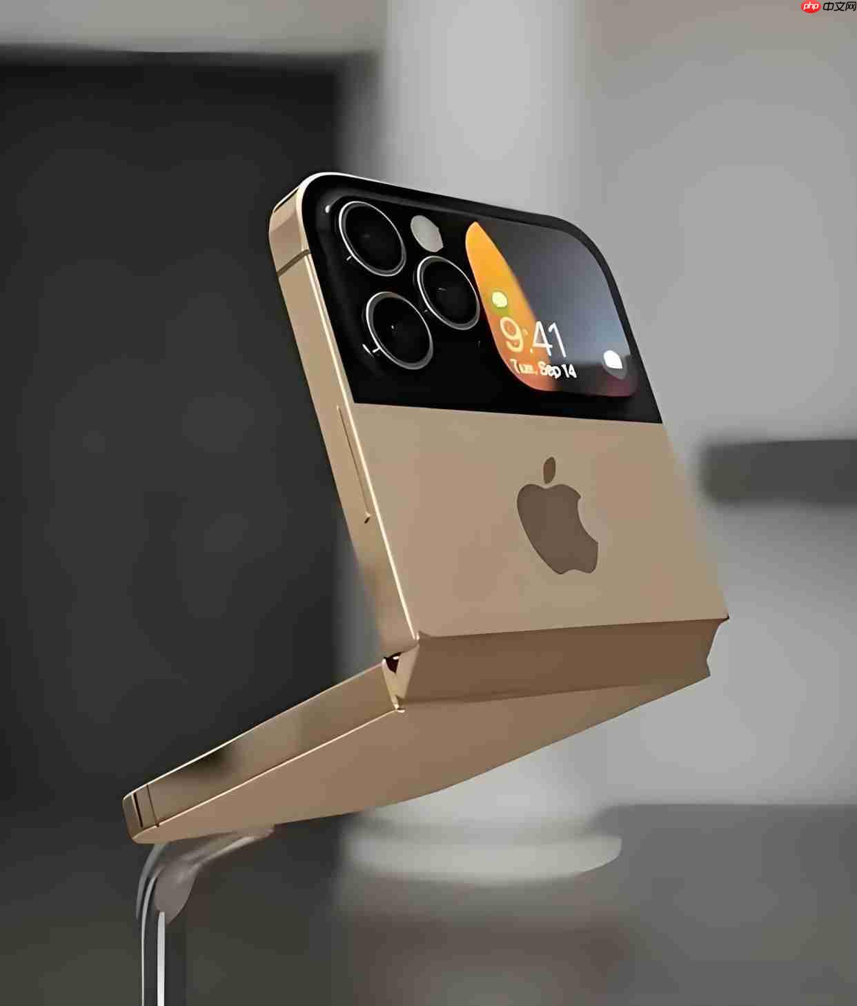 苹果折叠屏iPhone传已启动试产,富士康率先入场