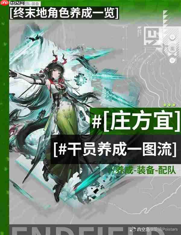 明日方舟终末地庄方宜要怎么培养-明日方舟终末地庄方宜全面培养攻略