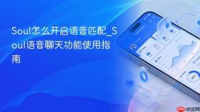 soul怎么开启语音匹配_soul语音聊天功能使用指南