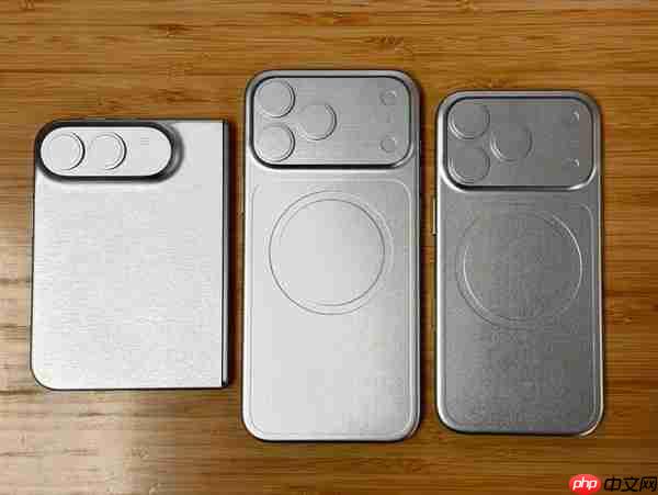 苹果折叠屏iPhone Ultra设计曝光 Touch ID回归音量键顶置