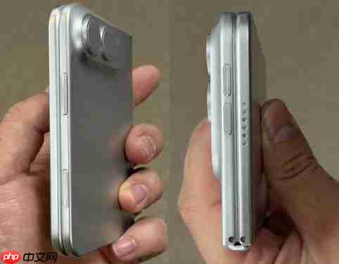 苹果折叠屏iPhone Ultra设计曝光 Touch ID回归音量键顶置