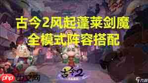古今2风起蓬莱开荒阵容如何搭配