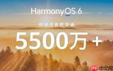 终端设备超5500万台 华为HarmonyOS 6.1升级计划公布