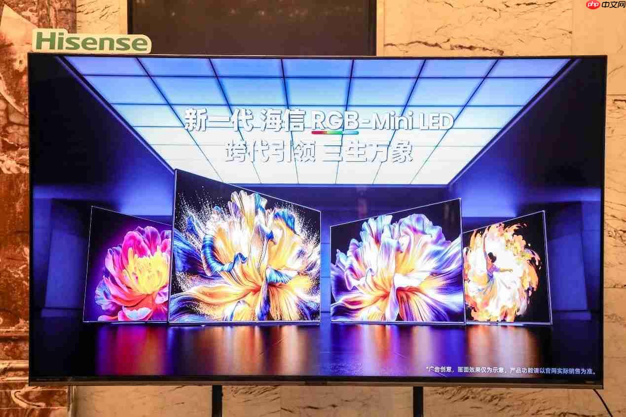 跳出数码参数内卷,海信百吋电视给出摄影行业适配方案