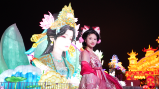 五一去哪玩?如果你在厦门,厦门园博苑花灯乐园很适合列进夜游清单