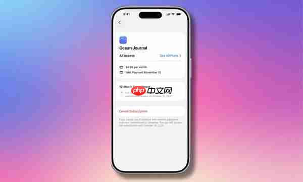 苹果推出新型App Store订阅模式 支持按月支付年度费用