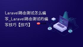 laravel路由测试怎么编写_laravel路由测试的编写技巧【技巧】