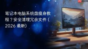 笔记本电脑系统盘瘦身教程？安全清理冗余文件 (2026 最新)