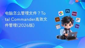 电脑怎么管理文件？total commander高效文件管理(2026版)