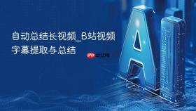 自动总结长视频_B站视频字幕提取与总结