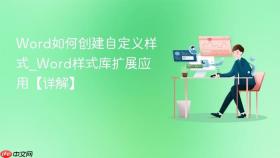 word如何创建自定义样式_word样式库扩展应用【详解】