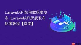 LaravelAPI如何做灰度发布_LaravelAPI灰度发布配置教程【指南】