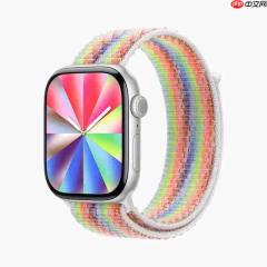 苹果发布2026款Apple Watch彩虹系列表带及专属表盘