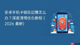 安卓手机卡顿反应慢怎么办？深度清理优化教程 (2026 最新)