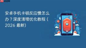 安卓手机卡顿反应慢怎么办?深度清理优化教程 (2026 最新)