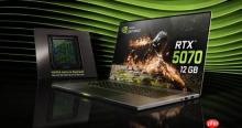 显存暴涨50%！英伟达推出12GB显存的5070移动版GPU