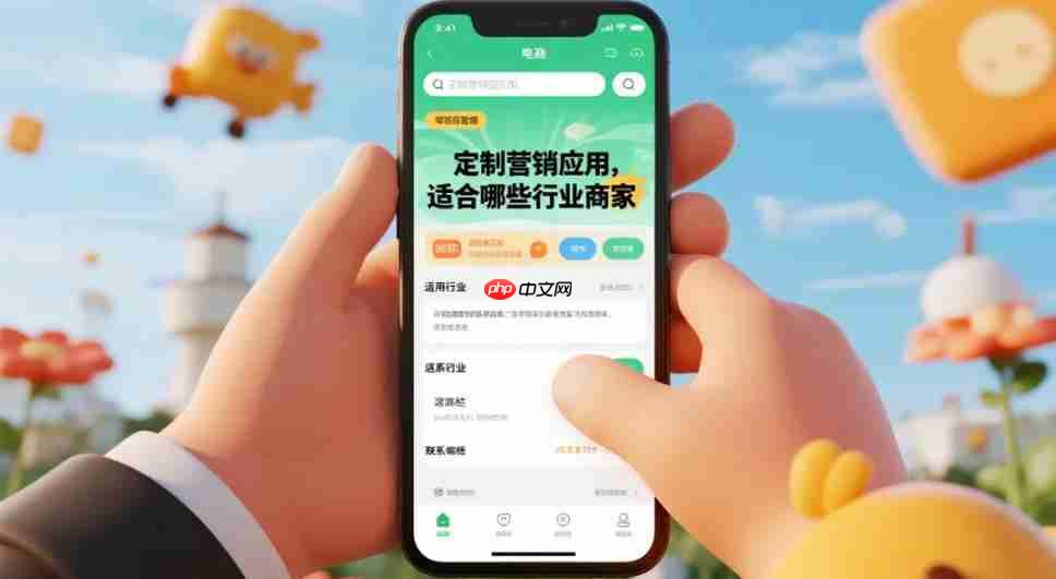 定制营销应用,适合哪些行业商家