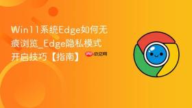 win11系统edge如何无痕浏览_edge隐私模式开启技巧【指南】