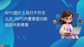 wps图片工具打不开怎么办_wps内置看图功能启动失败修复