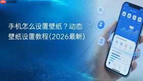 手机怎么设置壁纸？动态壁纸设置教程(2026最新)