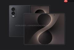 三星首款阔折叠手机Galaxy Z Fold 8 Wide详情曝光！