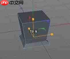 C4D如何使用选择对象功能