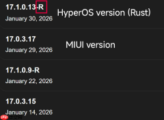 小米HyperOS 4开发版曝光：采用全新液态玻璃UI