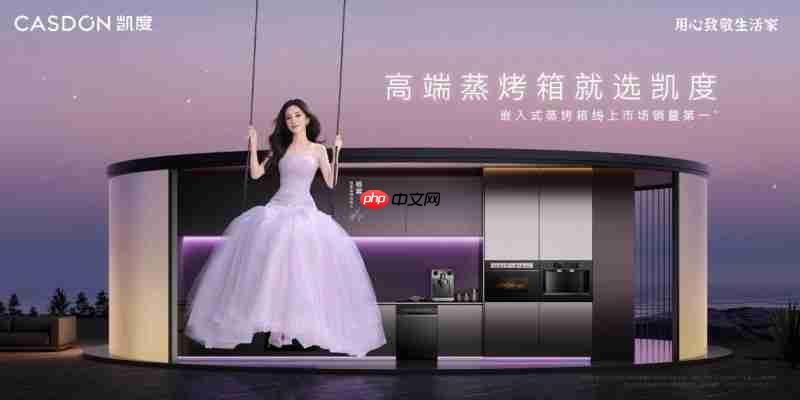 蒸烤一体机哪个品牌好？凯度凭智能设计打造全民适用产品