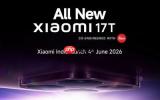 小米17T系列将于6月4日在海外发布 搭载徕卡相机