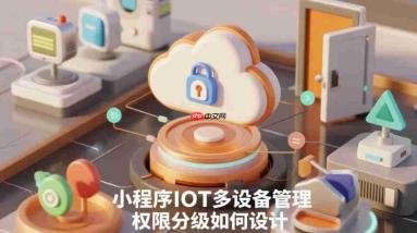 小程序IOT多设备管理,权限分级如何设计