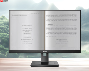 一线直连高效办公,飞利浦Type-C显示器解锁企业办公新体验!