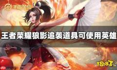 王者幽影袖箭适合哪些英雄使用