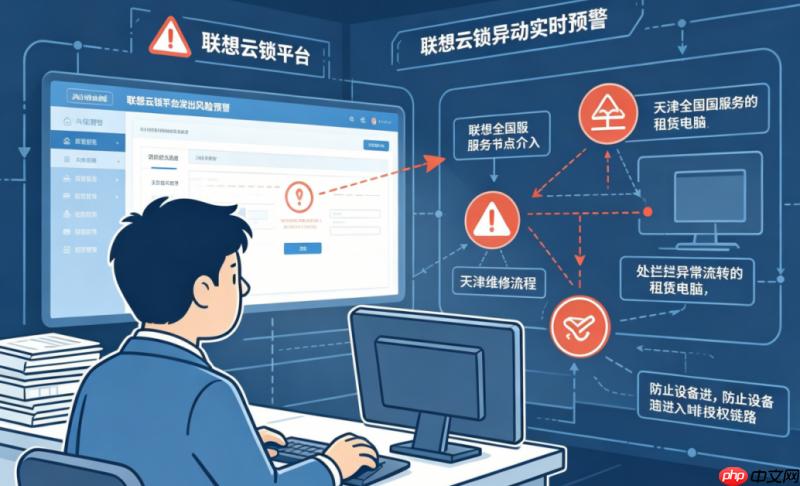 联想云锁方案:让消费市场电脑租赁业务更安全,成为租赁监管方案新选择