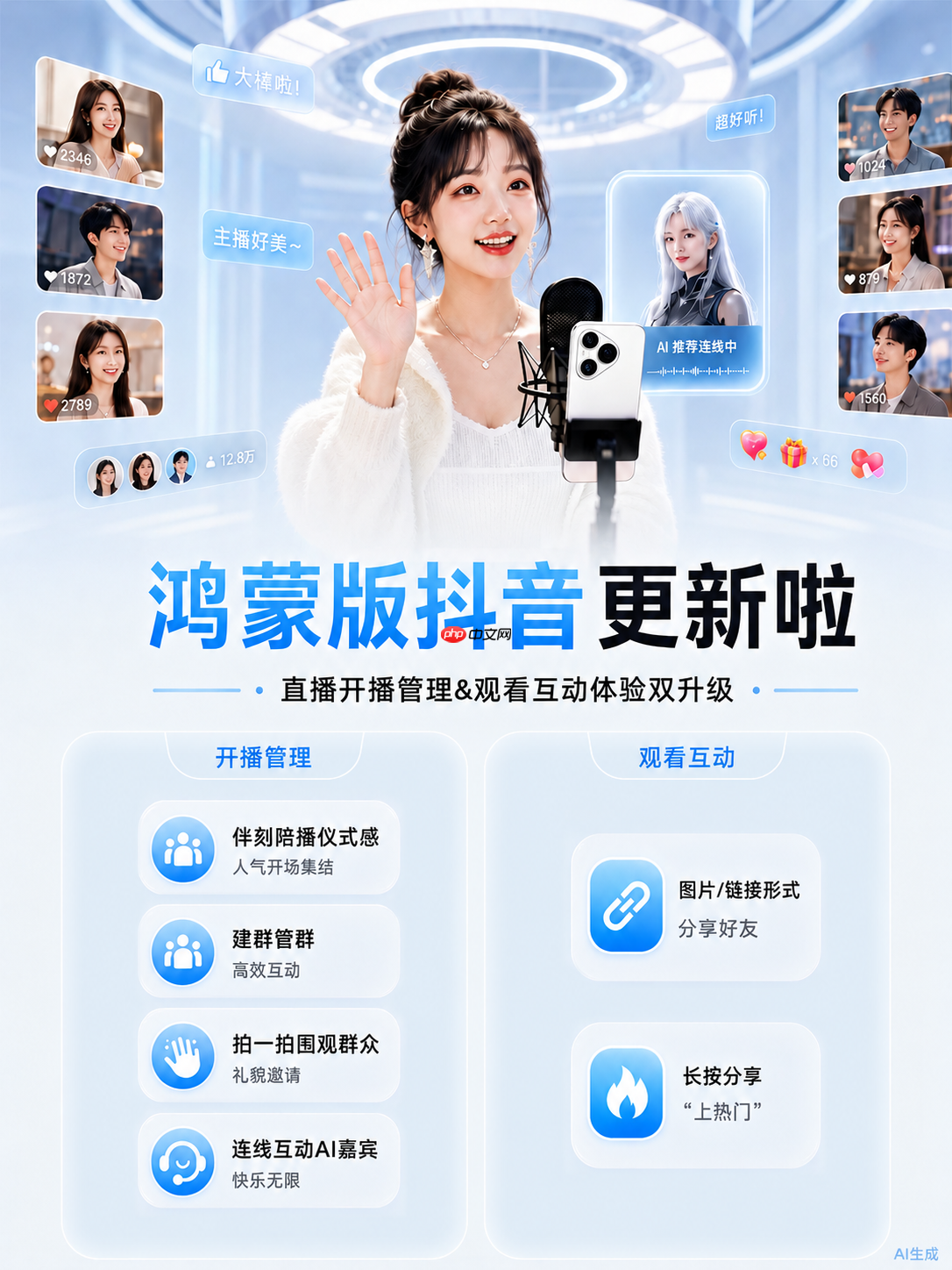 开播更稳、看播更爽!鸿蒙版抖音更新,这些亮点你必须知道!