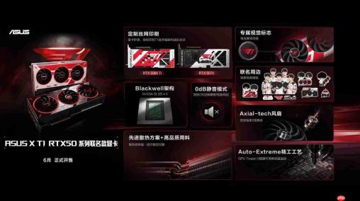 冠军联名登场!ASUSx T1 RTX50系列联名款显卡
