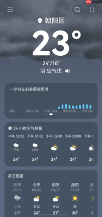 夏季出差总被下雨打乱行程！华为天气升级天气地图稳住出行节奏