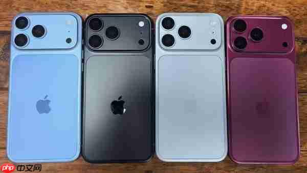 iPhone 18 Pro全系机模曝光 深樱桃红或成年度主打色