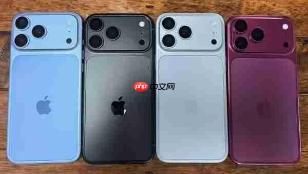 iPhone 18 Pro机模实拍照曝光:深樱桃红成主打色