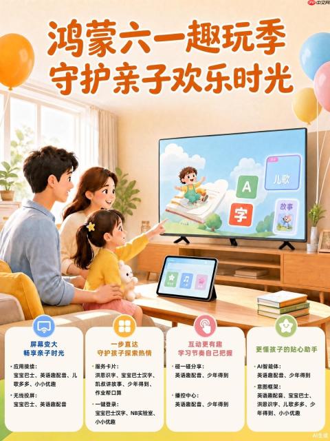 高质量陪娃过六一指南：10+鸿蒙应用让亲子时光更温馨