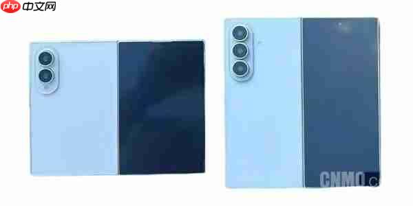 三星Z Fold 8两款机型外观曝光 普通版宽度更大