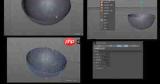 C4D如何用布料曲面给样条加厚度