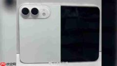 折叠屏iPhone机模细节再曝光 或以iPhone Ultra命名