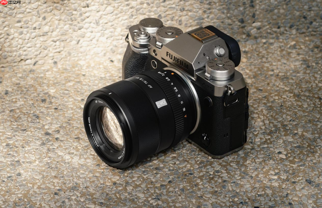 唯卓仕正式发布AF75mm F1.8 EVO,APS-C画幅中长焦的黄金切割机