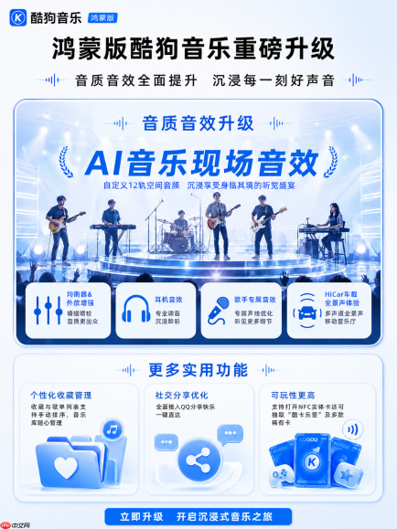 更好听、更好玩！鸿蒙版酷狗音乐上线AI音乐现场，nova16系列到手可享