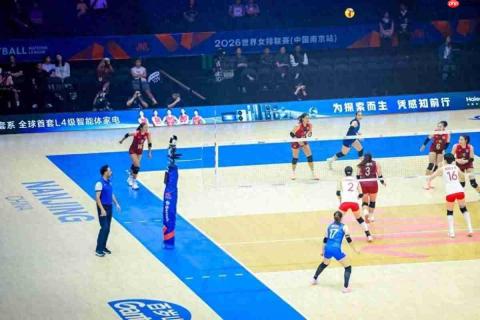 世界女排联赛南京站:海尔以专业保障护航中国女排