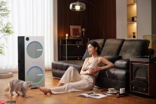 2026空气净化器推荐，美的双风机净化器U8家庭实测