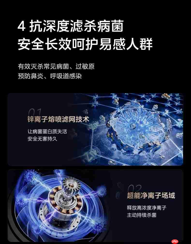 2026空气净化器推荐,美的双风机净化器U8家庭实测